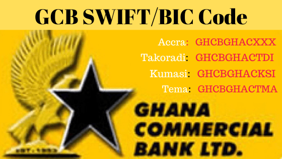 Ghana Commercial Bank SWIFT Code For Transaction ...