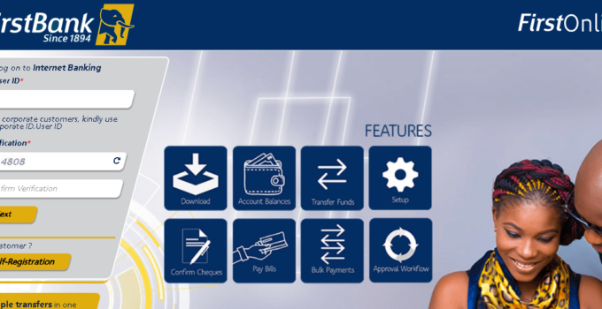 FirstBank Nigeria online banking guide