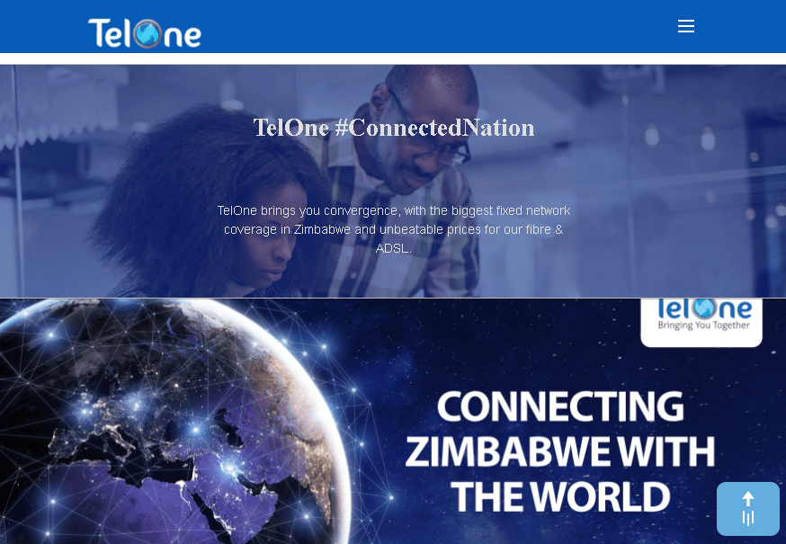 Telone Self Service Login Portal, TelOne TopUp Packages For Zimbabwe