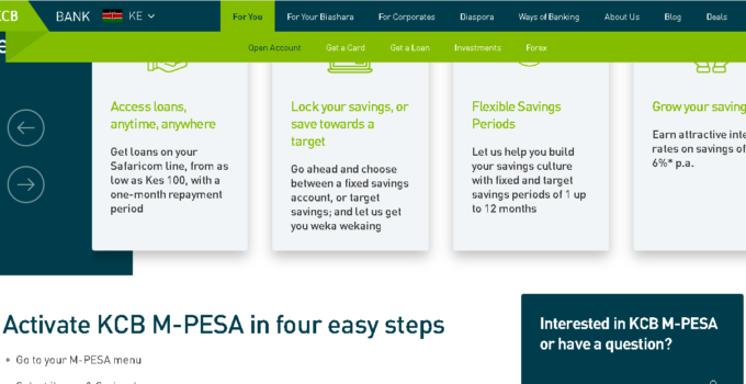 How To Open KCB Mpesa Fixed Deposit Account In Kenya 2023