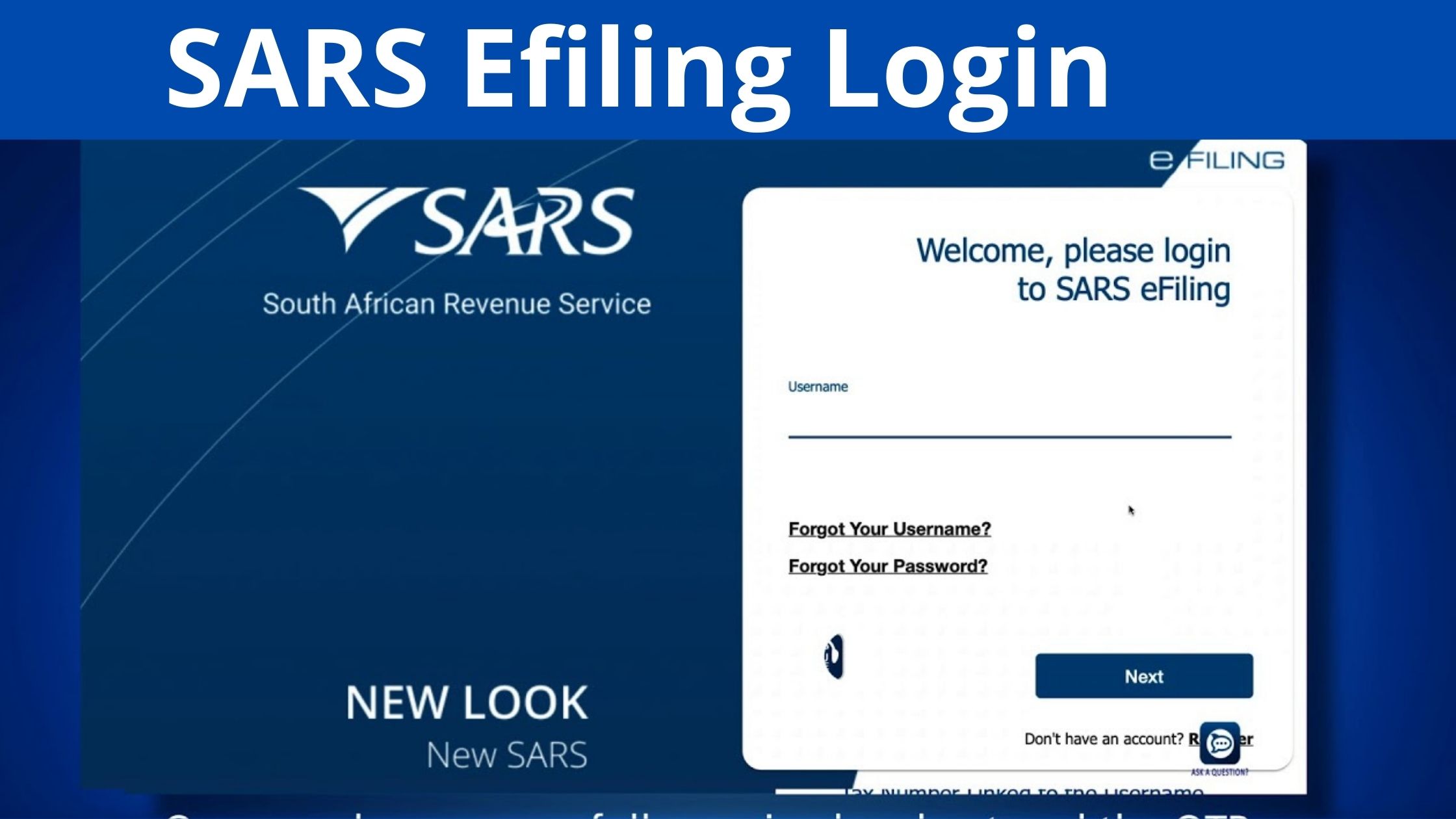 SARS Efiling Login Sign Into South Africa Revenue Service E Filing Account SARS Efiling Login Sign Into South Africa Revenue Service E Filing Account