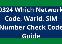 0324 Which Network Code, Warid 0324, SIM Number Check Code Guide