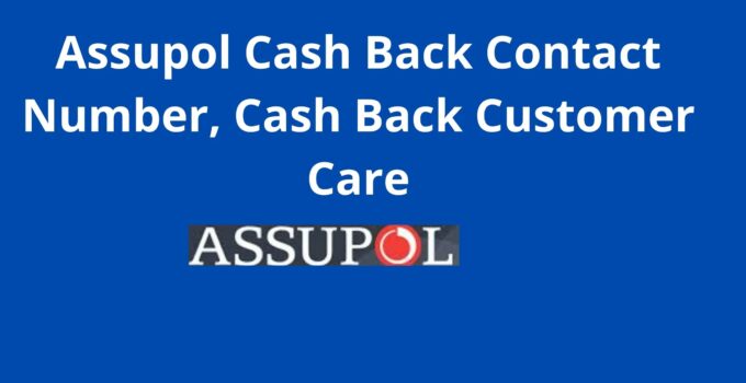 Assupol Cash Back Contact Number