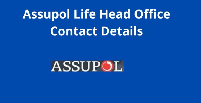 Assupol Life Head Office Contact Details