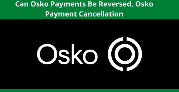 Can Osko Payments Be Reversed