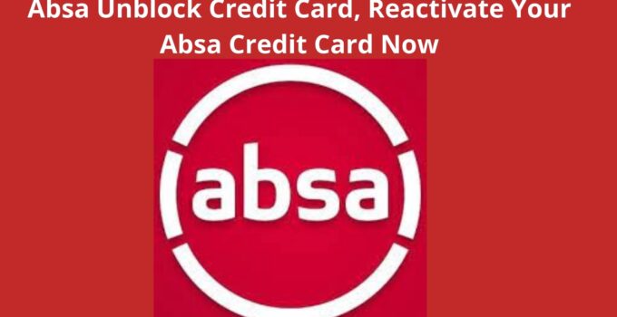 Absa Unblock Credit Card