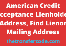 American Credit Acceptance Lienholder Address 2023, Lienor Mailing Address