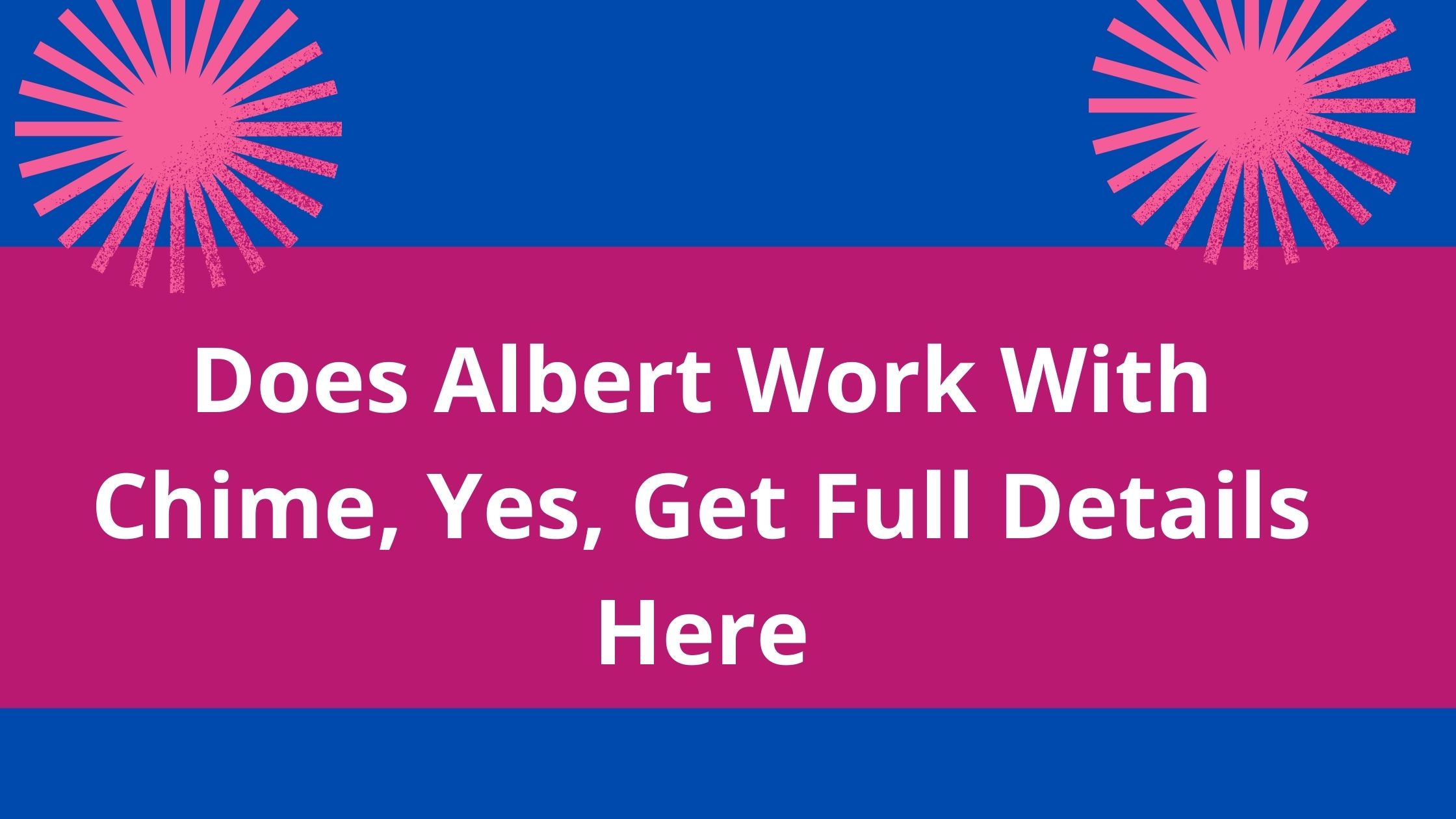 Does Albert Work With Chime, 2022, Yes, Get Full Details Here