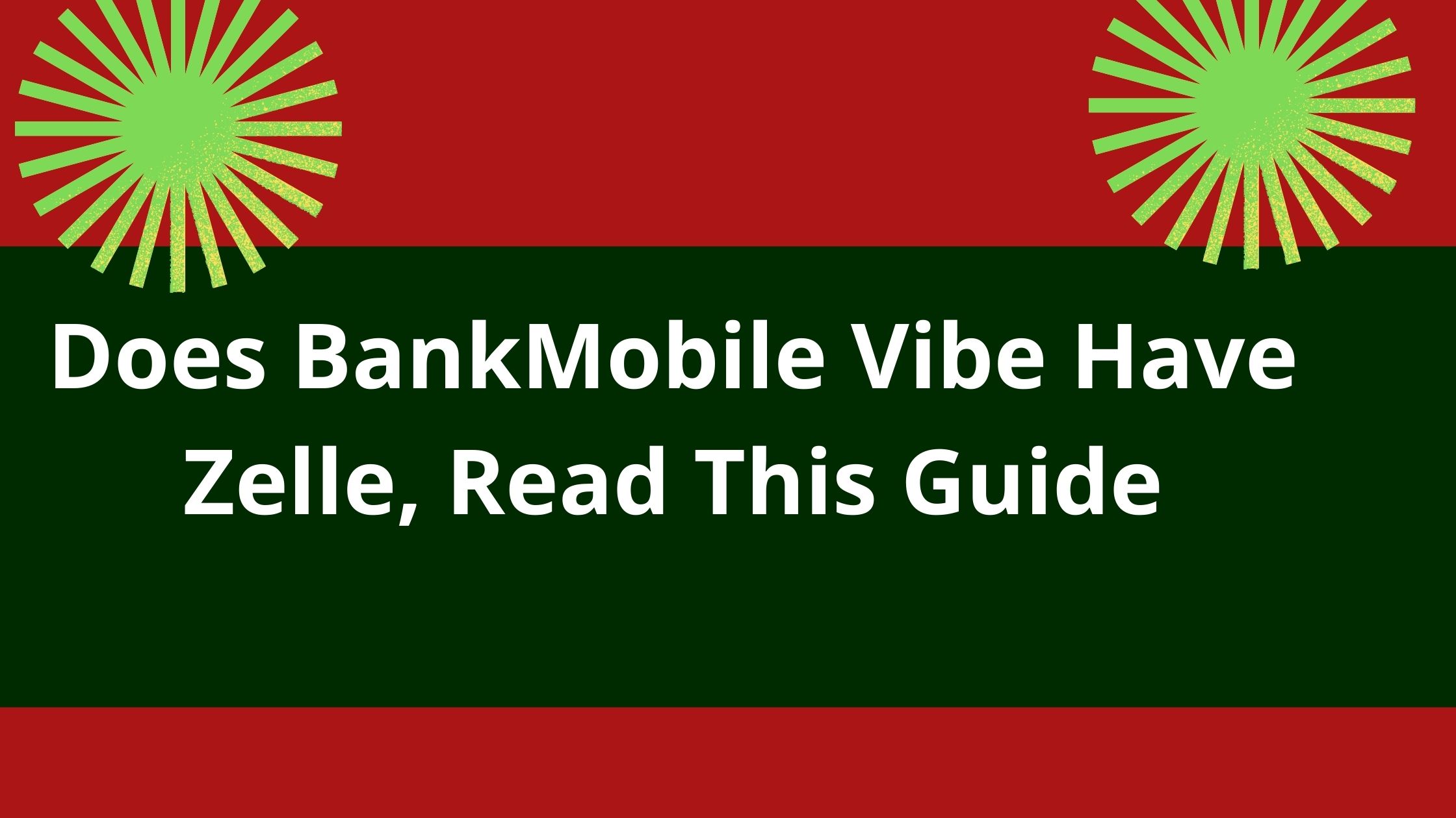 Does BankMobile Vibe Have Zelle, Read This Guide