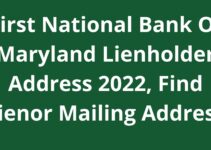 First National Bank Of Maryland Lienholder Address 2023, Find Lienor Mailing Address