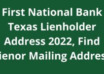 First National Bank Texas Lienholder Address 2023, Find Lienor Mailing Address