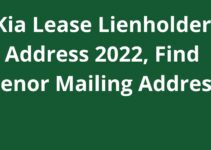 Kia Lease Lienholder Address 2023, Find Lienor Mailing Address