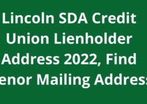 Lincoln SDA Credit Union Lienholder Address 2023, Find Lienor Mailing Address
