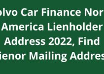 Volvo Car Finance North America Lienholder Address 2023, Find Lienor Mailing Address