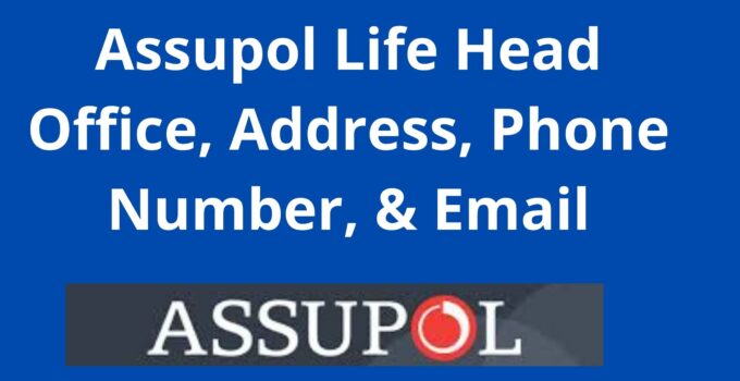Assupol Life Head Office, Address, Phone Number, & Email