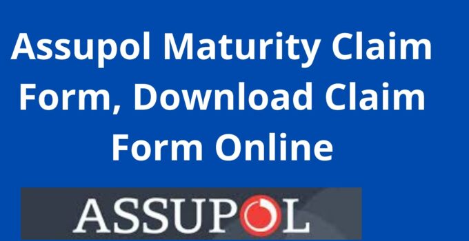 Assupol Maturity Claim Form