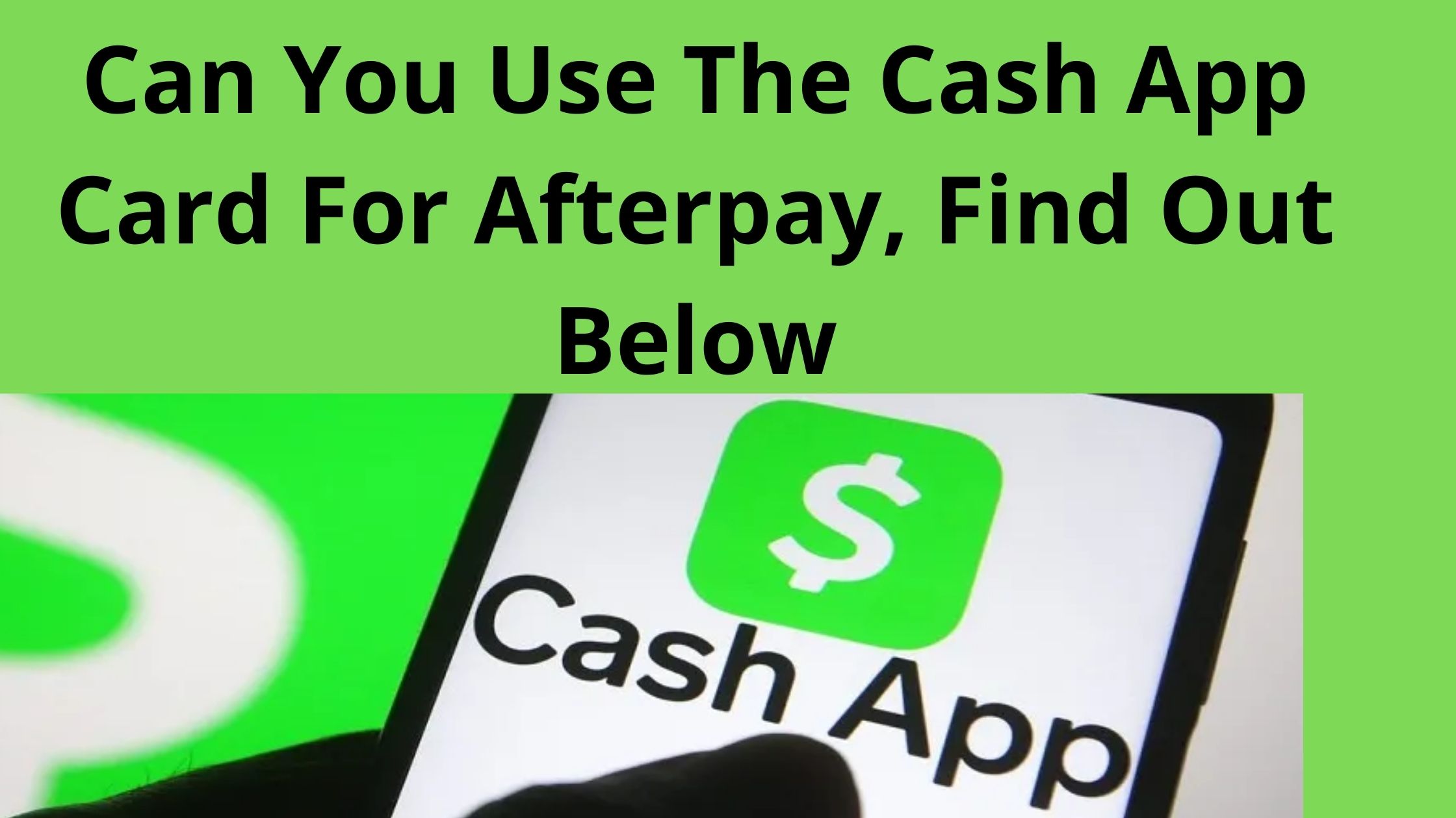 Can You Use Your Afterpay Card Anywhere