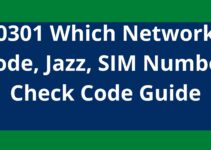 0301 Which Network Code, Jazz 0301, SIM Number Check Code Guide