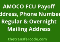 AMOCO FCU Payoff Address, 2023 Mailing Address