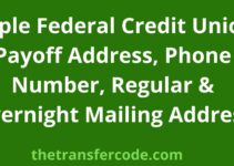 Apple Federal Credit Union Payoff Address, 2024 Overnight Mailing Address