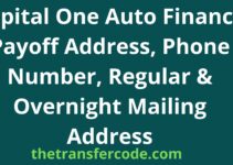 Capital One Auto Finance Payoff Address, 2023, Phone Number, Overnight Mailing