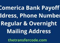Comerica Bank Payoff Address, 2023 Mailing Address