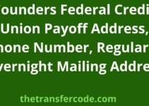 Founders Federal Credit Union Payoff Address, 2024 Overnight Mailing Address