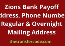 Zions Bank Payoff Address, 2023, Phone Number, Regular & Overnight Mailing Address