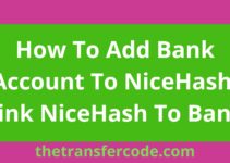 How To Add Bank Account To NiceHash, Link NiceHash To Bank