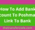 How To Add Bank Account To Poshmark, Link To Bank