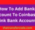 How To Add Bank Account To Coinbase, Link Bank Account