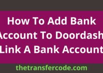 How To Add Bank Account To Doordash, Link A Bank Account