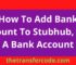 How To Add Bank Account To Stubhub, Link A Bank Account